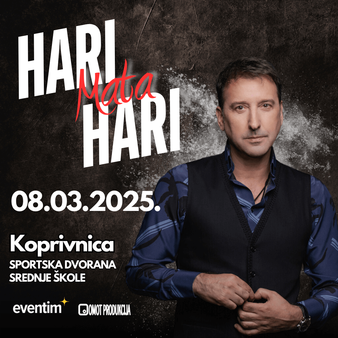 Galerija slika sa koncerta Harija Mata Harija u Koprivnici