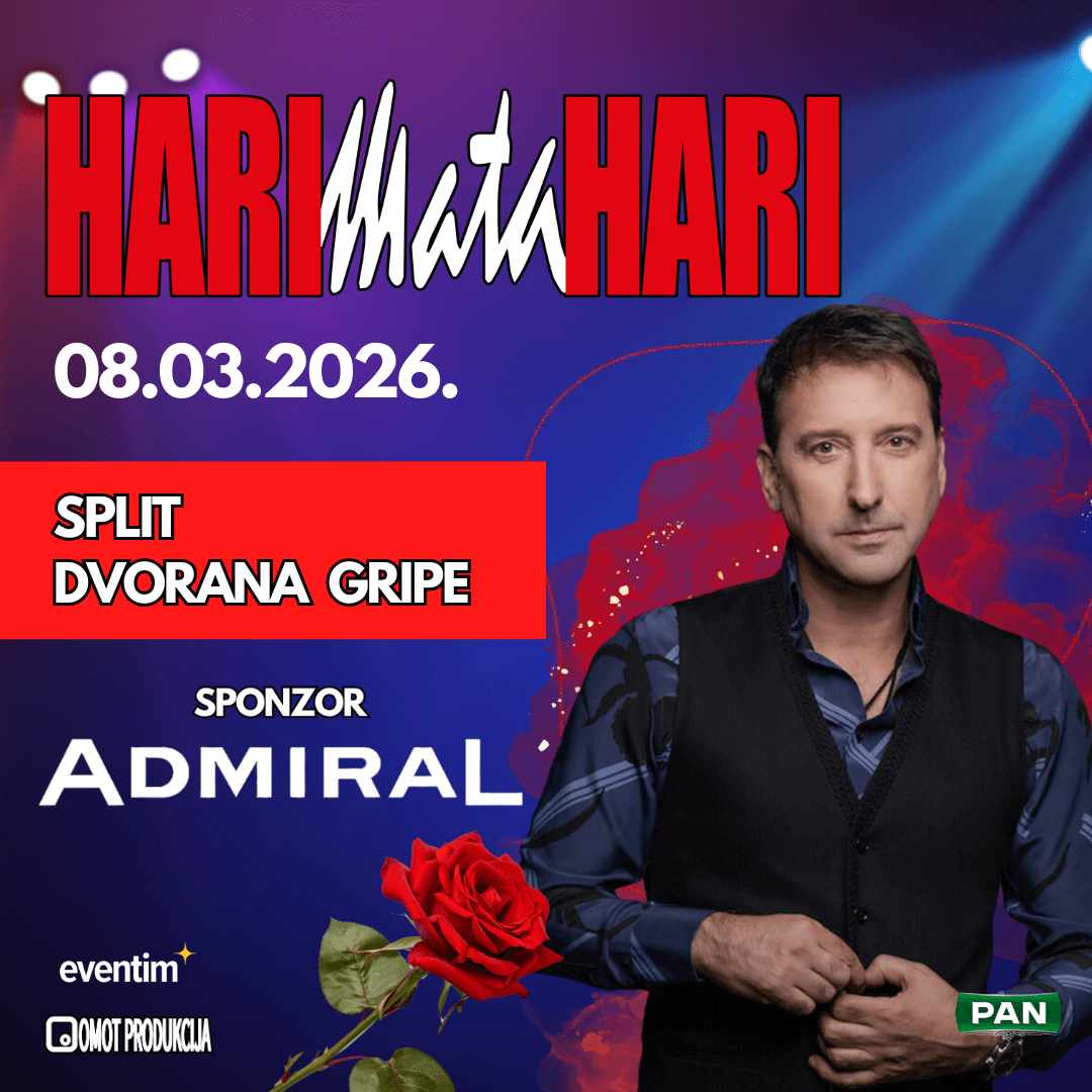 Galerija slika sa koncerta Hari Mata Harija u Splitu