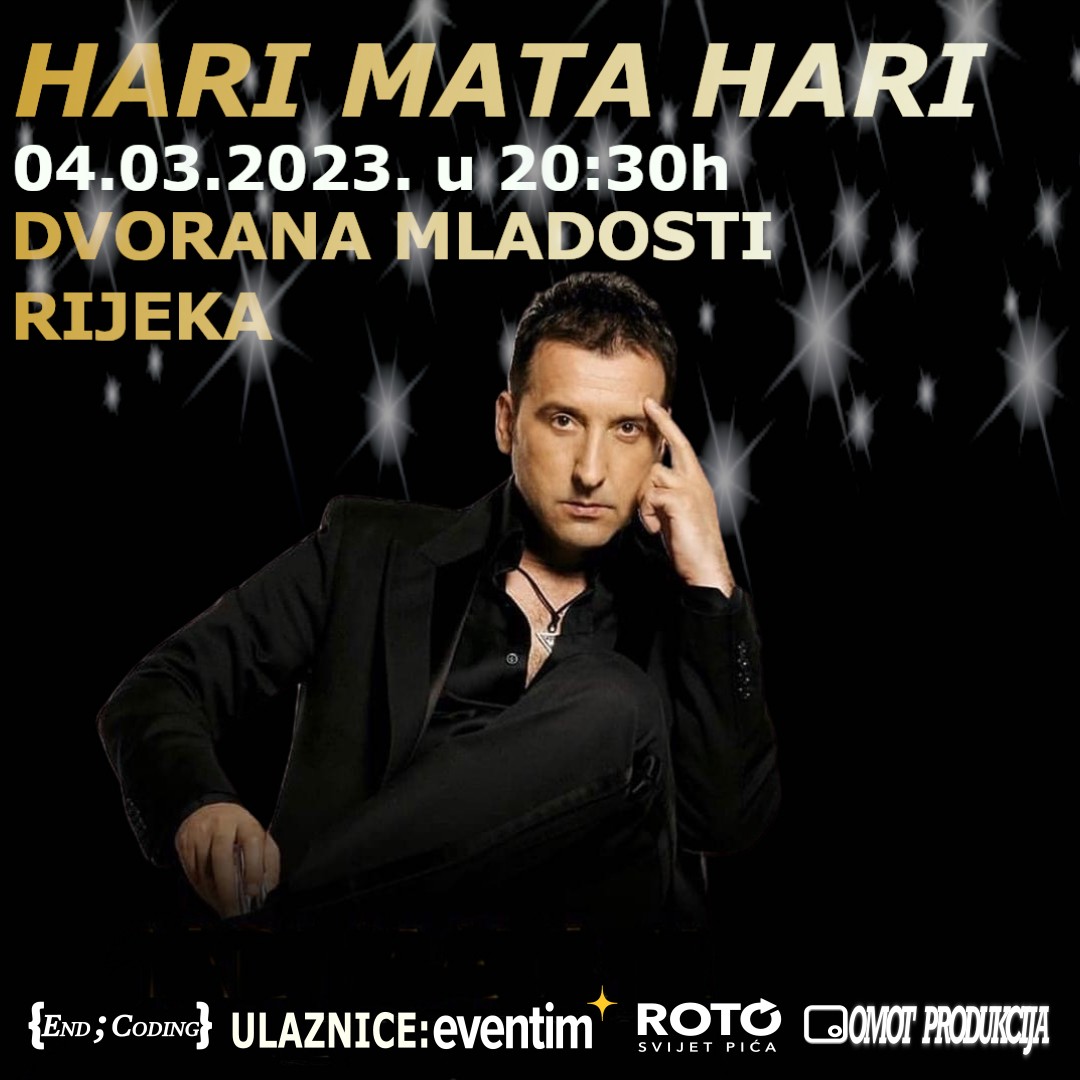 Galerija slika sa koncerta Hari Mata Harija u Rijeci