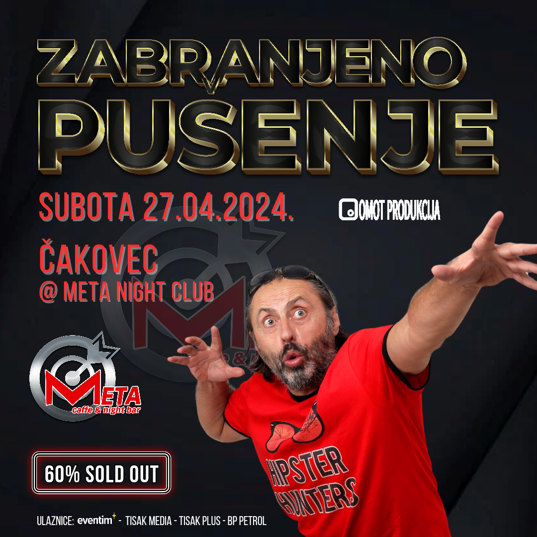 Galerija slika sa koncerta Zabranjenog pušenja u Čakovcu