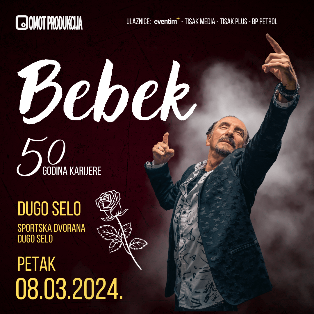 Galerija slika sa koncerta Željka Bebeka u Dugom Selu