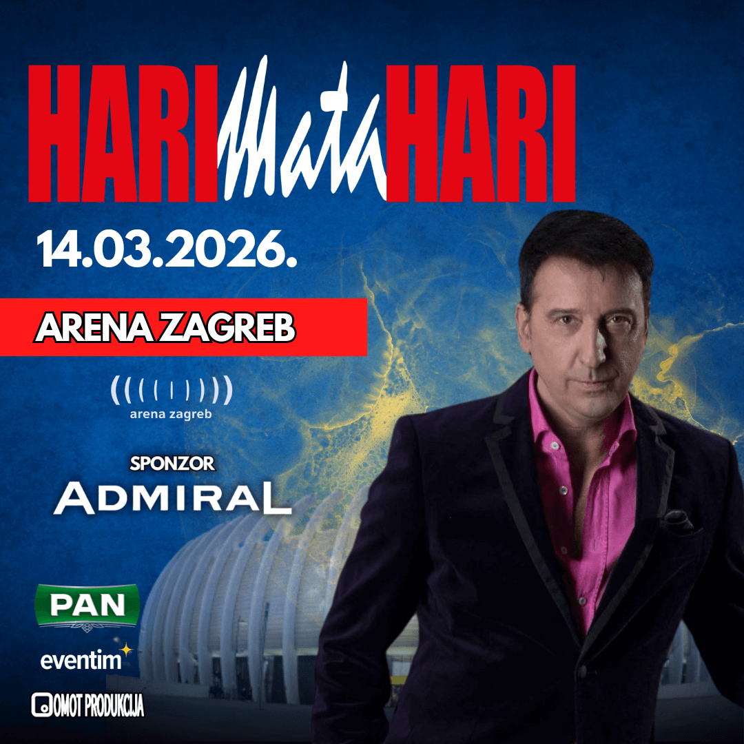 Galerija slika sa koncerta Hari Mata Harija u Areni Zagreb